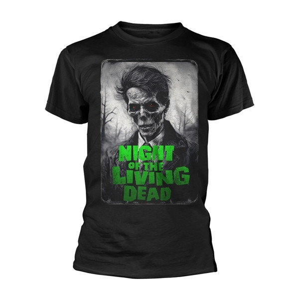 [订购] NIGHT OF THE LIVING DEAD ‎‎– ZOMBIE M, T恤 (黑色) [预付款1|179]
