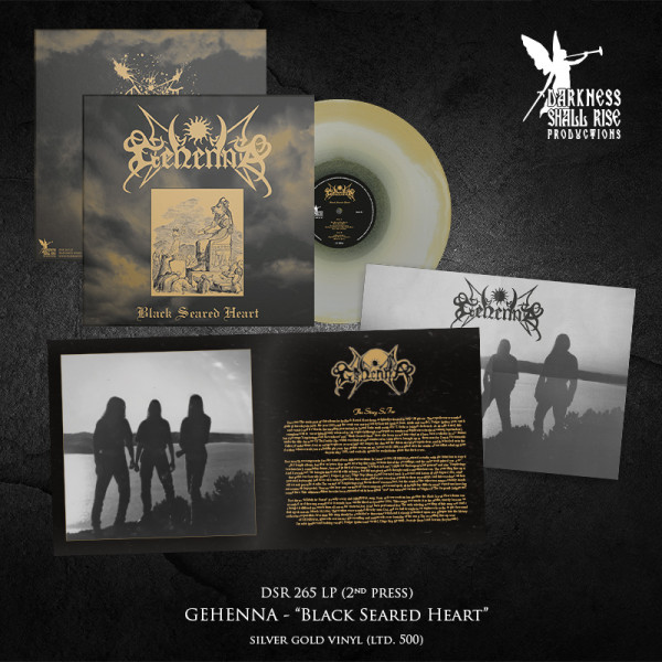 [订购] Gehenna – Black Seared Heart, LP (银金混合) [预付款1|219]