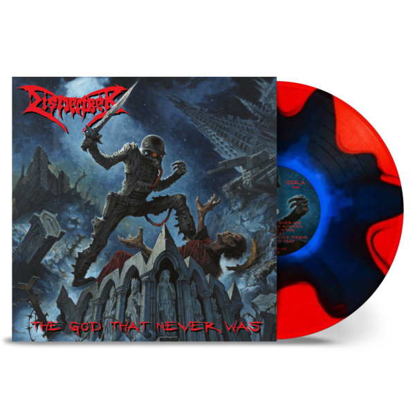 Dismember ‎– The God That Never Was, LP (蓝红色)