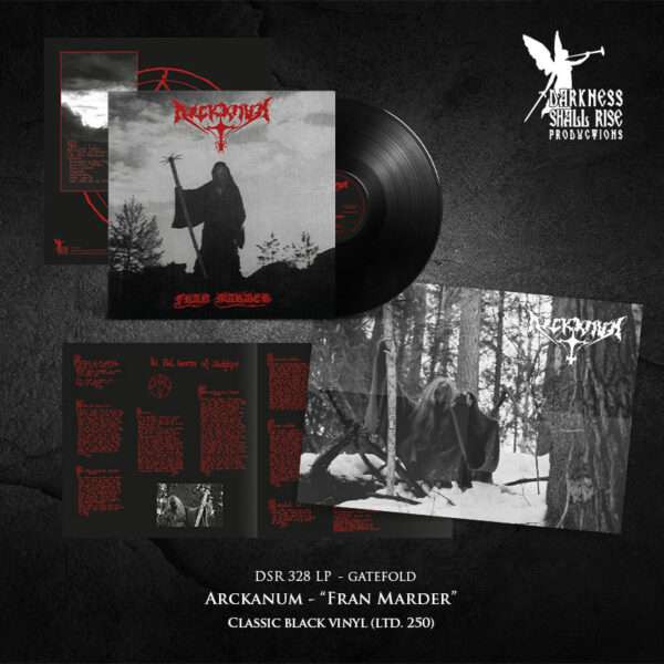[订购] Arckanum – Fran Marder, LP (黑色) [预付款1|219]