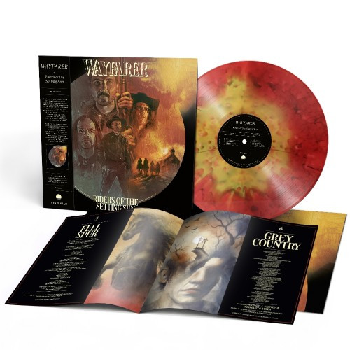 [订购] Wayfarer – Riders Of The Setting Sun, LP (金红黑色)