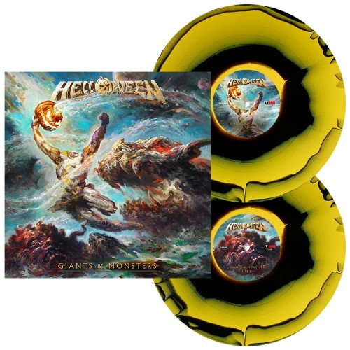 [订购] Helloween – Giants & Monsters, 2xLP (黄黑混合) [预付款1|299]