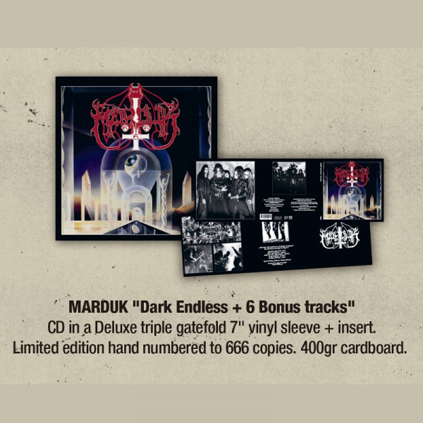 [订购] MARDUK – Dark Endless, CD (豪华版) [预付款1|139]