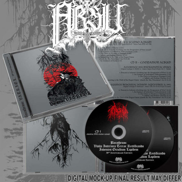 [订购] ABSU – Barathrum: V.I.T.R.I.O.L., 2xCD (30周年纪念版) [预付款1|119]