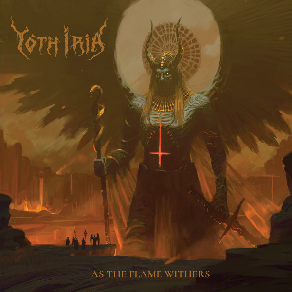 Yoth Iria ‎– As The Flame Withers, LP (黑色)