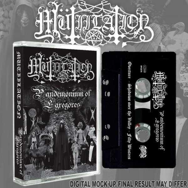 [订购] MUTIILATION – Pandemonium Of Egregores, 磁带 [预付款1|99]