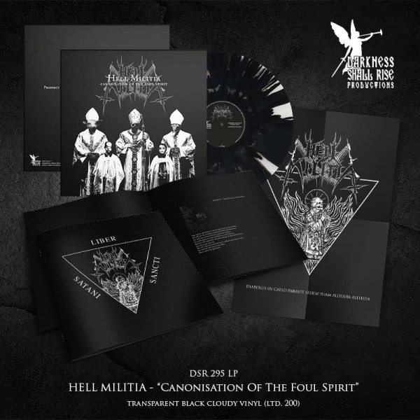 [订购] Hell Militia – Canonisation Of The Foul Spirit, LP (黑色烟雾) [预付款1|209]