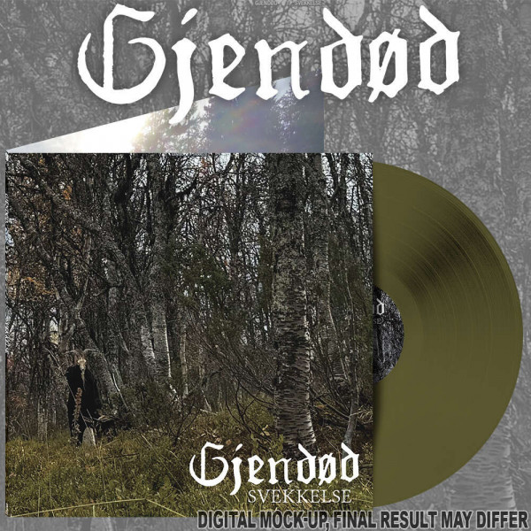 [订购] GJENDOD (gjendød) – Svekkelse, LP (沼泽绿) [预付款1|189]