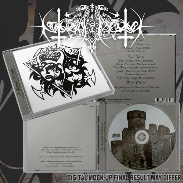 Nokturnal Mortum ‎– Return Of The Vampire Lord - Marble Moon, CD
