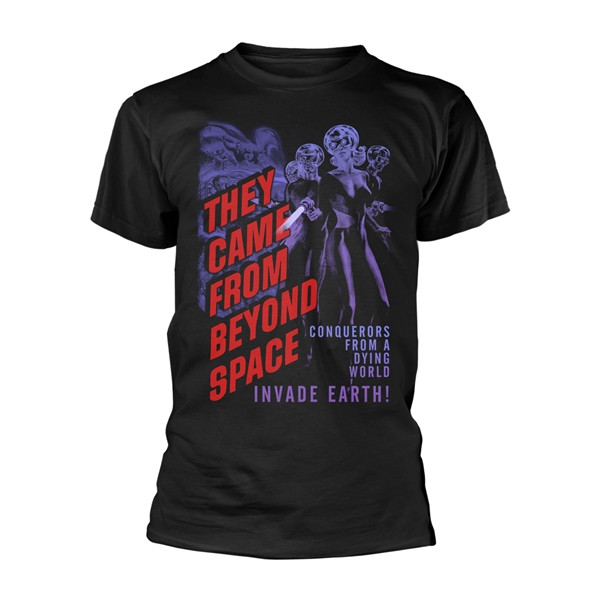 [订购] THEY CAME FROM BEYOND SPACE – THEY CAME FROM BEYOND SPACE, T恤 (黑色) [预付款1|179]