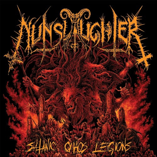 [订购] Nunslaughter – Satanic Chaos Legions, LP (橘色) [预付款1|219]