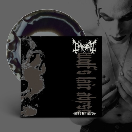 [订购] Mayhem ‎– Wolf's Lair Abyss, LP (灰黑混合) [预付款1|219]