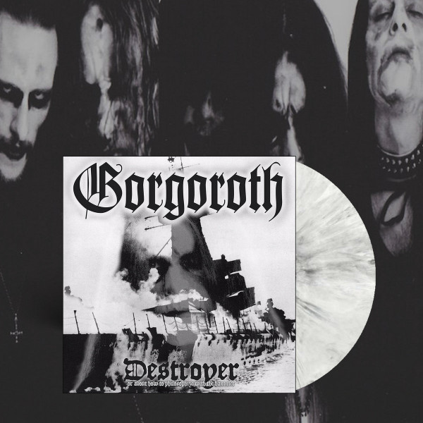 Gorgoroth ‎– Destroyer, LP (白黑理石)