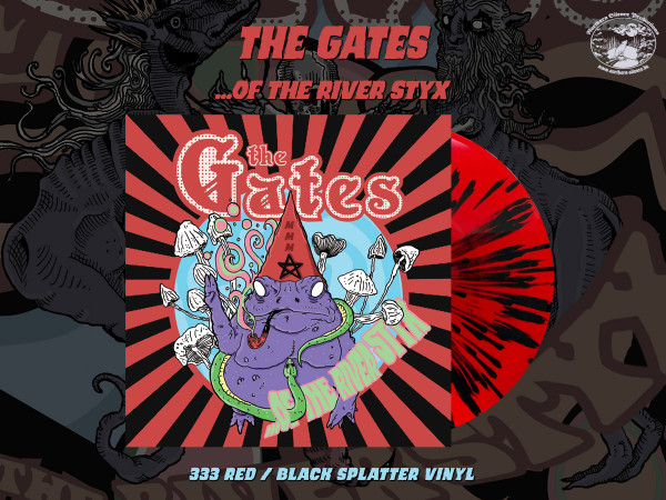 [订购] The Gates ‎– ...of the River Styx, LP (红黑喷溅) [预付款1|219]