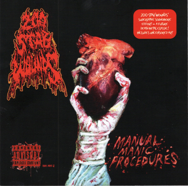 [订购] 200 Stab Wounds – Manual Manic Procedures, CD [预付款1|109]