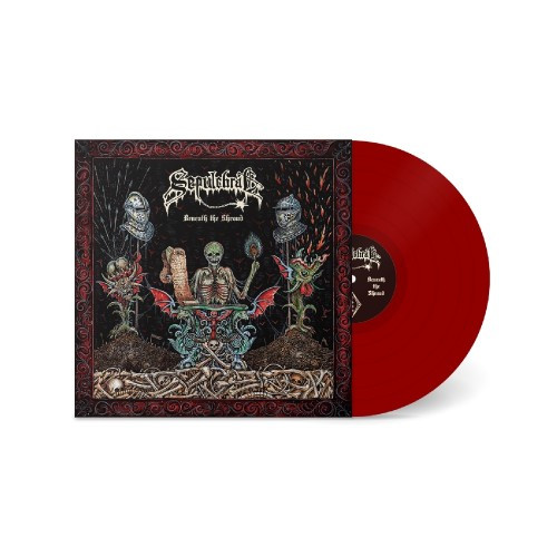 [订购] Sepulchral – Beneath The Shroud, LP (红色) [预付款1|189]