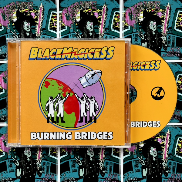 Black Magick SS ‎– Burning Bridges, CD