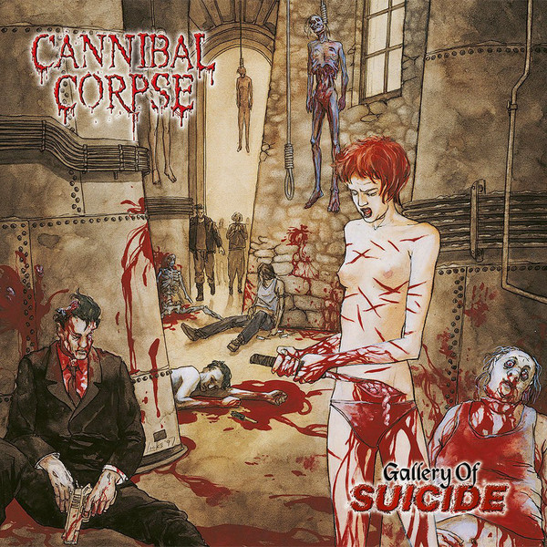 Cannibal Corpse ‎– Gallery Of Suicide, LP (黑色)