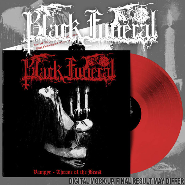 [订购] BLACK FUNERAL – Vampyr – Throne of the Beast, LP (血红色) [预付款1|179]
