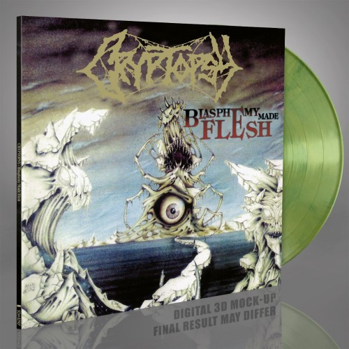[订购] Cryptopsy – Blasphemy Made Flesh, LP (透明黄蓝理石) [预付款1|219]