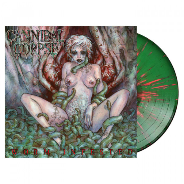 CANNIBAL CORPSE ‎– WORM INFESTED, LP (绿红喷溅)