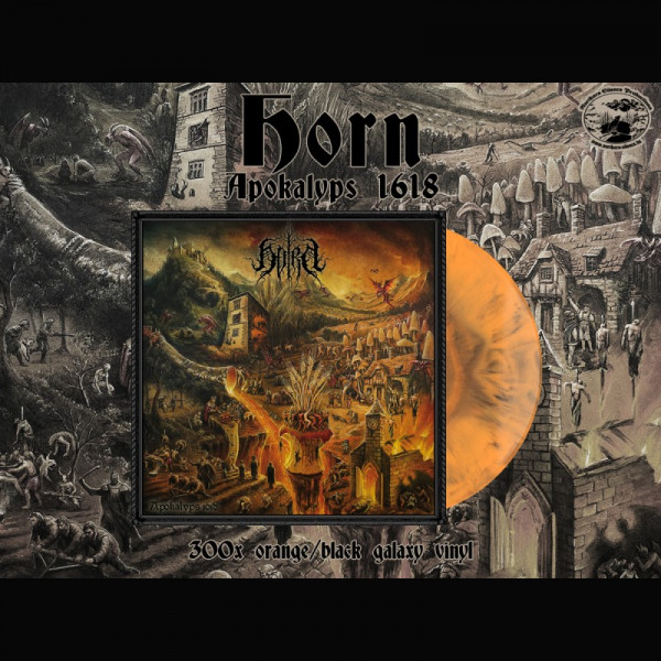[订购] Horn – Apokalyps 1618, LP (橙黑星云) [预付款1|219]