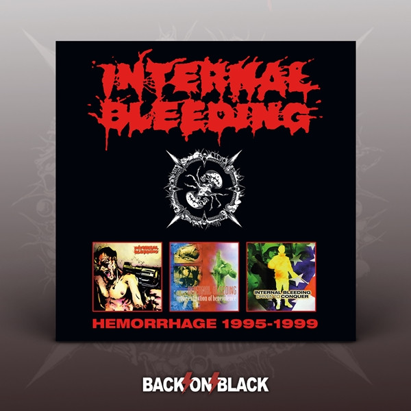 Internal Bleeding ‎– HEMORRHAGE - 1995-1999, 3xCD 套盒