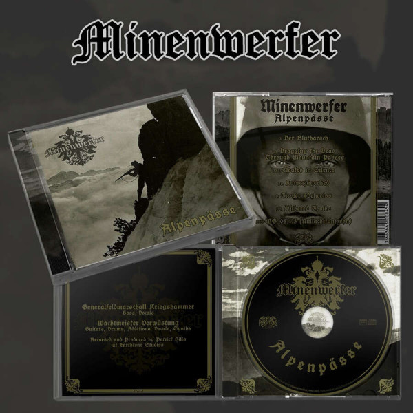 [订购] Minenwerfer ‎– Alpenpässe, CD [预付款1|99]