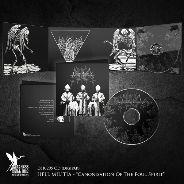 [订购] Hell Militia – Canonisation Of The Foul Spirit, CD [预付款1|99]