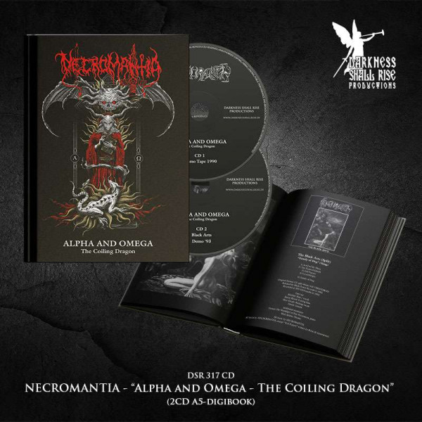 [订购] Necromantia – Alpha And Omega – The Coiling Dragon, 2xCD (A5硬壳) [预付款1|259]