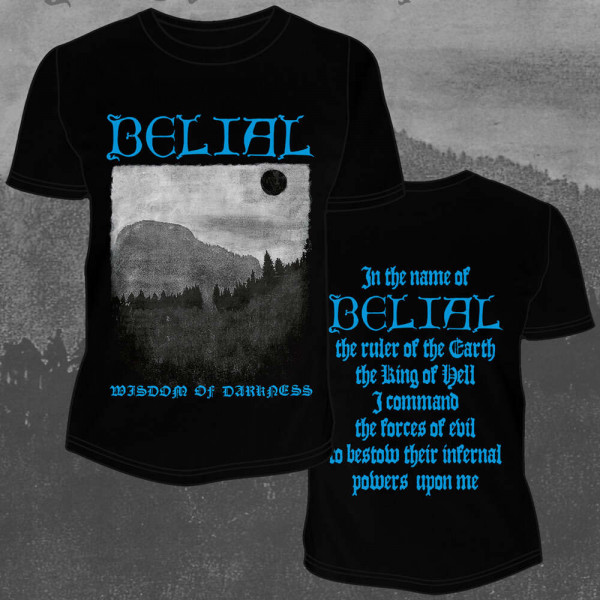 [订购] BELIAL ‎– Wisdom of Darkness, T恤 (黑色) [预付款1|179]