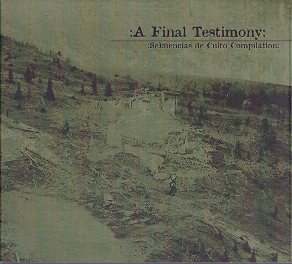 Various ‎– A Final Testimony, 2xCD