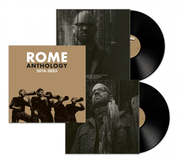 [订购] Rome ‎– Anthology 2016-2025, 2xLP (黑色) [预付款1|289]