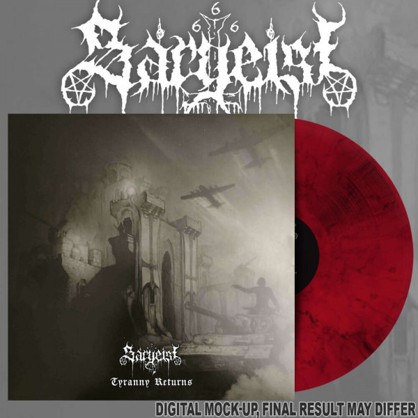 [订购] SARGEIST – Tyranny Returns, LP (血红黑理石) [预付款1|179]