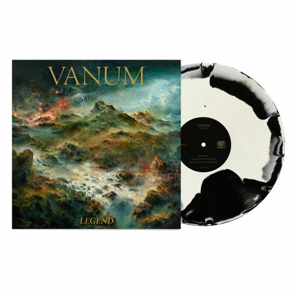 Vanum – Legend, LP (黑骨白混合)
