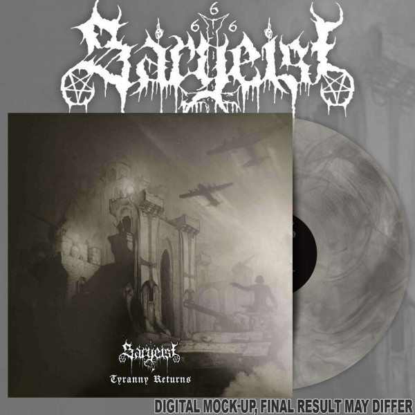 [订购] SARGEIST – Tyranny Returns, LP (透明黑理石) [预付款1|179]