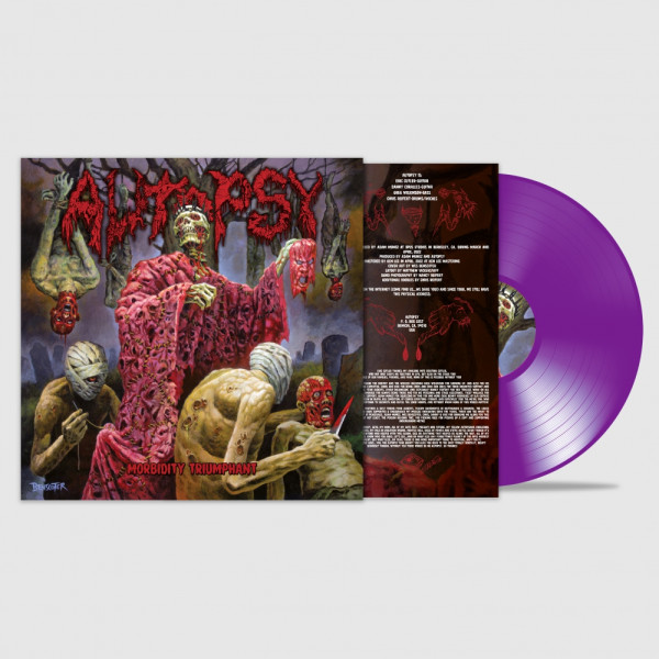 Autopsy – Morbidity Triumphant, LP (紫色)