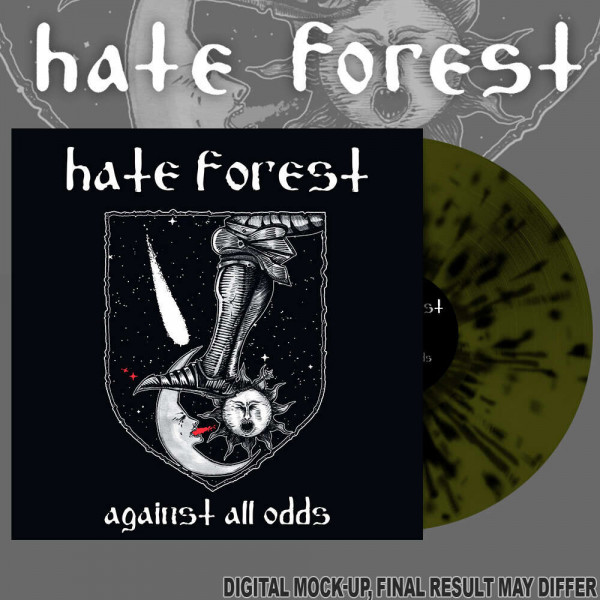 [订购] HATE FOREST ‎– Against All Odds, LP (绿黑喷溅) [预付款1|179]