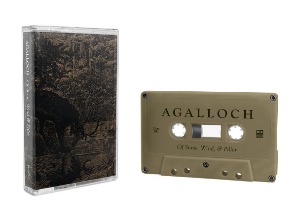 [订购] Agalloch ‎– Of Stone, Wind, & Pillor, 磁带 (金色) [预付款1|99]