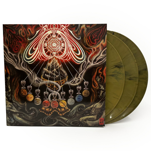 Spectral Lore & Mare Cognitum ‎– Wanderers: Astrology Of The Nine, 3xLP (金色)