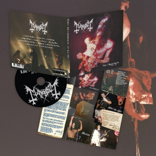 [订购] Mayhem - Live In Bischofswerda (21st June 1997), CD Digipak [预付款1|119]