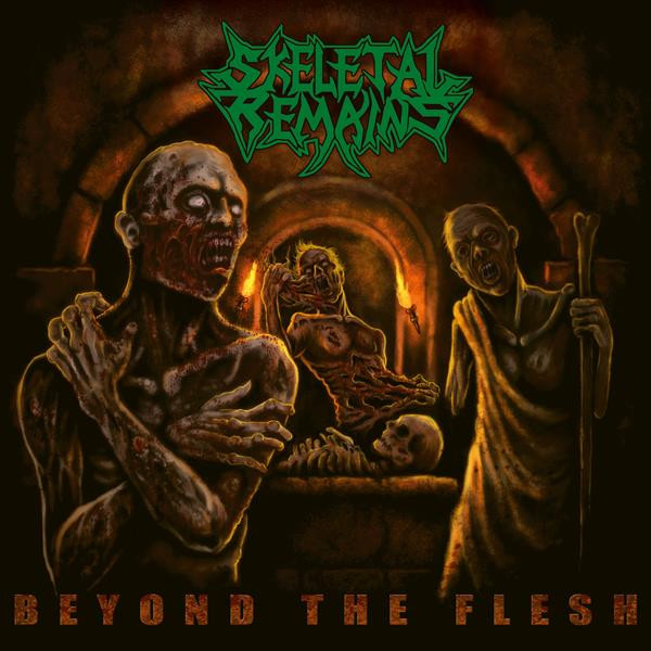 Skeletal Remains ‎– Beyond The Flesh, LP (砖红色)