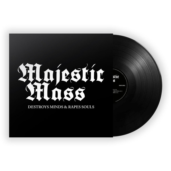 Majestic Mass – Destroys Minds & Rapes Souls, LP (黑色)
