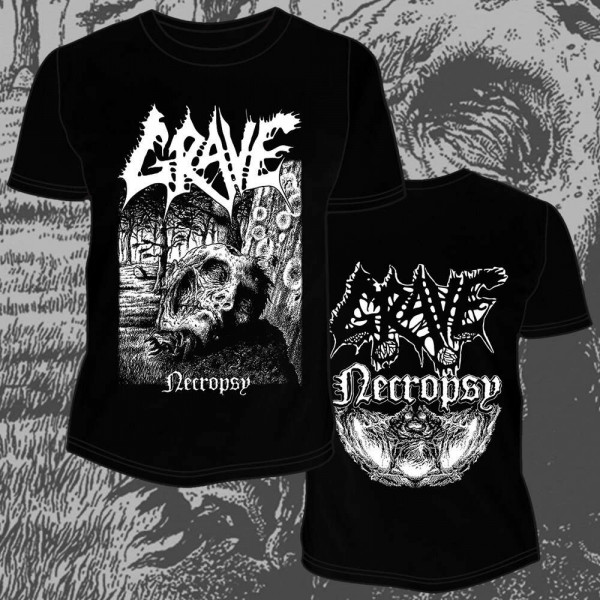 [订购] GRAVE ‎– Necropsy, T恤 (黑色) [预付款1|179]