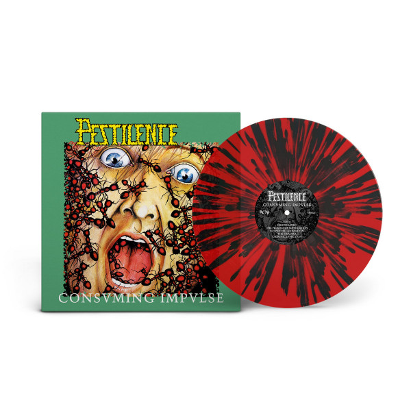 Pestilence – Consuming Impulse, LP (红黑喷溅)
