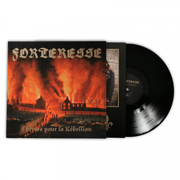 [订购] Forteresse ‎– Thèmes Pour La Rébellion, LP (黑色) [预付款1|219]