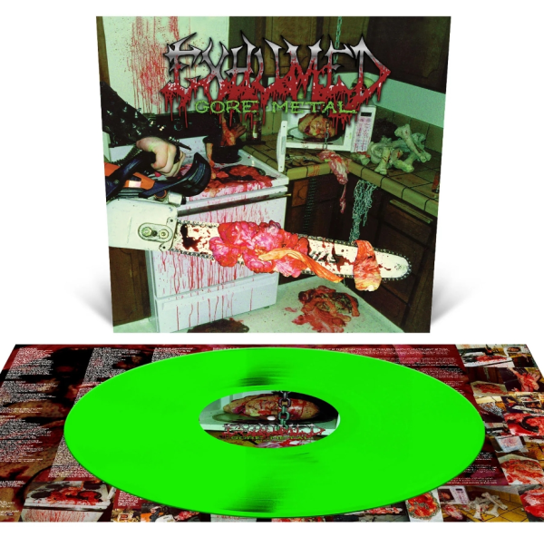 Exhumed ‎– Gore Metal, LP (霓虹绿, 25周年纪念版)