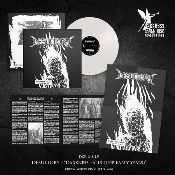 Desultory – Darkness Falls (The Early Years), LP (白色)