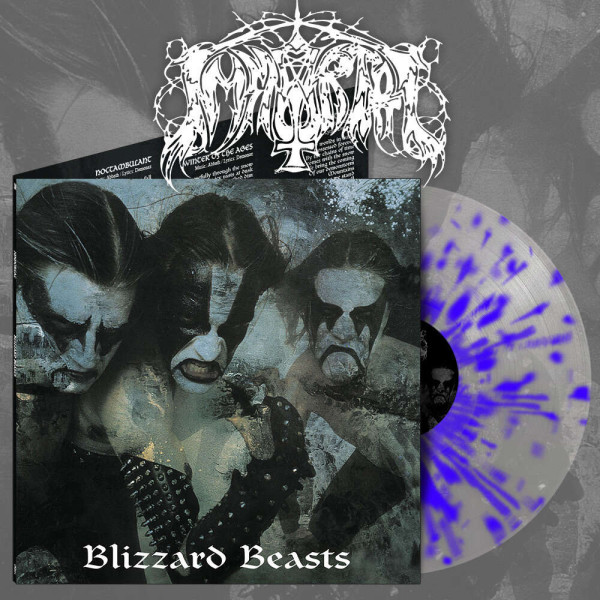 Immortal ‎– Blizzard Beasts, LP (透明蓝喷溅)