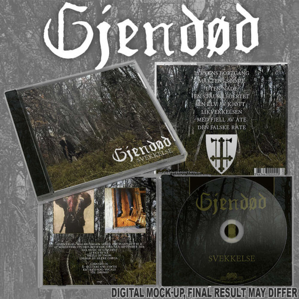 [订购] GJENDOD (gjendød) – Svekkelse, CD [预付款1|99]